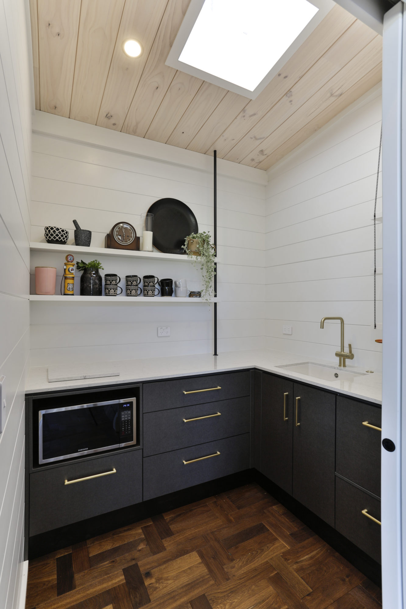 Lockwood Taupo Scullery painted white